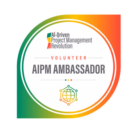 Official AIPM Ambassador volunteer digital badge